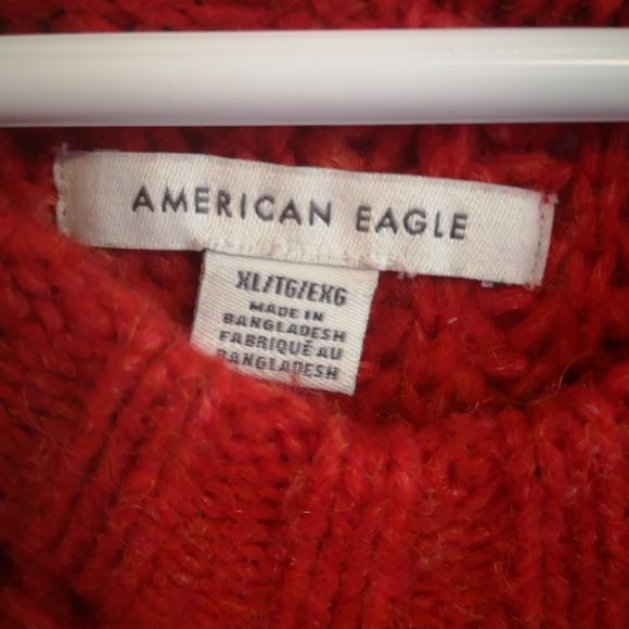 American eagle crop knit sweater top - Picture 2 of 3